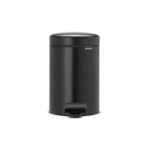 BRABANTIA NewIcon Pedalbehållare - 3L - Mattsvart