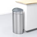 Miniatyrbild 4 av 6: BRABANTIA Touch Bin-avfallskärl - Matt stål - 40L