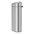 Miniatyrbild 6 av 6: BRABANTIA Touch Bin-avfallskärl - Matt stål - 40L