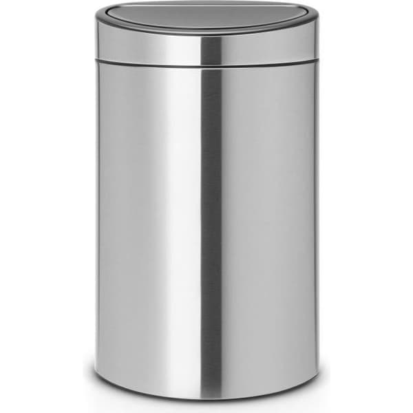 BRABANTIA Touch Bin-avfallskärl - Matt stål - 40L