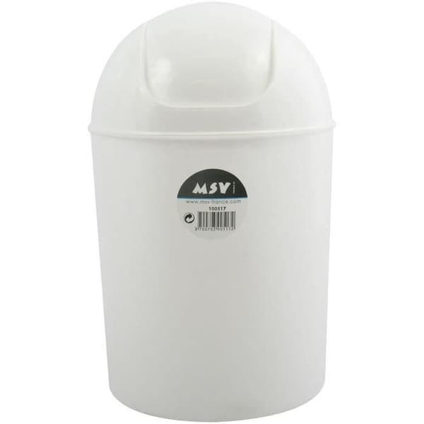 MSV Tippkärl PS 5L Vit