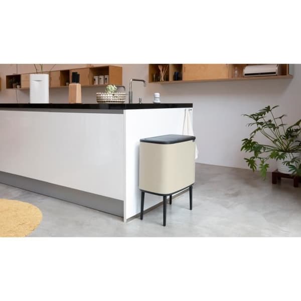 BRABANTIA Bo Touch Bin - 3 x 11L - Mjuk Beige