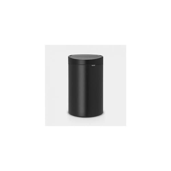 BRABANTIA Touch Bin - 40L - Matt Svart