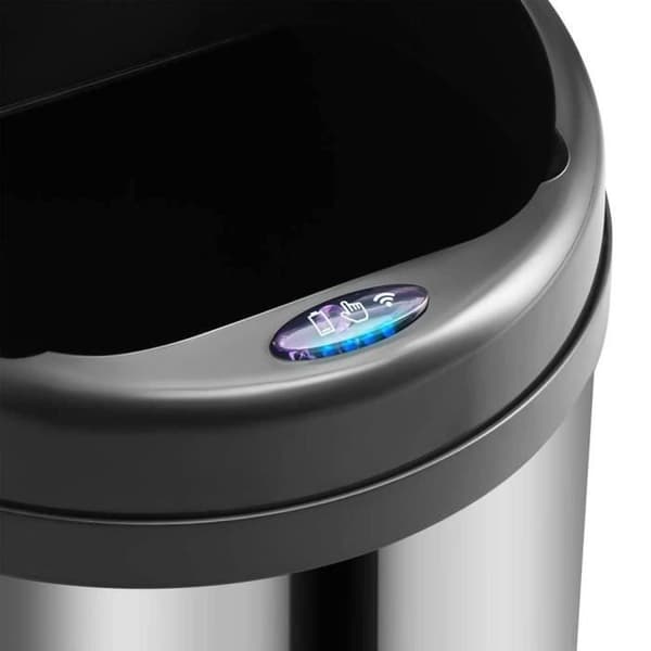 KITCHEN MOVE Automatisk köksavfallsbehållare - Rostfritt stål - Silver - 50L ARTIC
