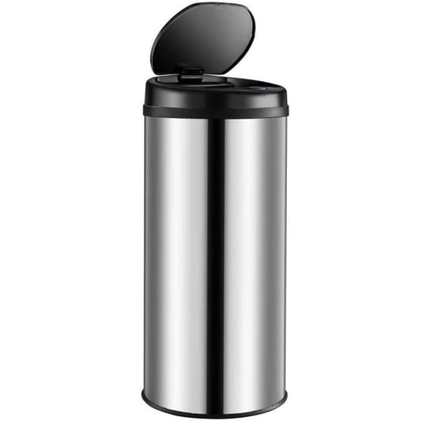 KITCHEN MOVE Automatisk köksavfallsbehållare - Rostfritt stål - Silver - 50L ARTIC