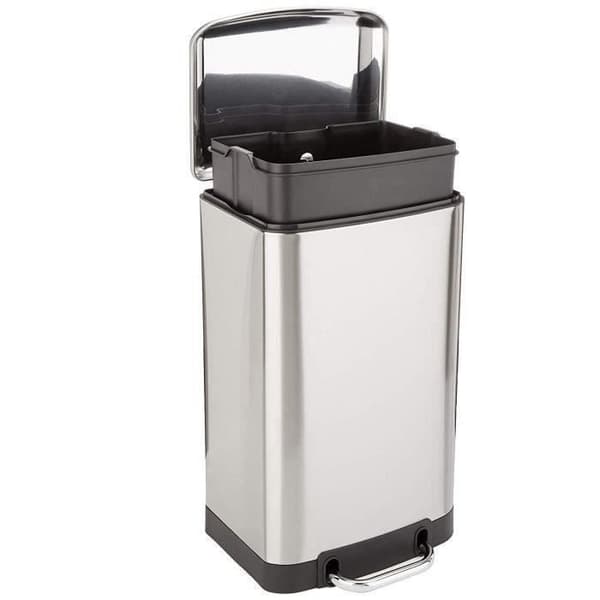 KITCHEN MOVE GREENWICH pedalspand - 30L - Rustfrit stål