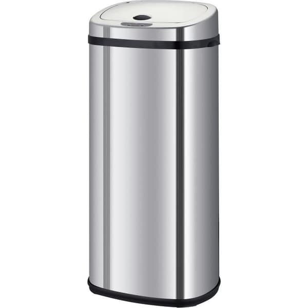 Automatisk köksavfallsbehållare - LARGO - KITCHEN MOVE - 42 L - Rostfritt stål med spännband