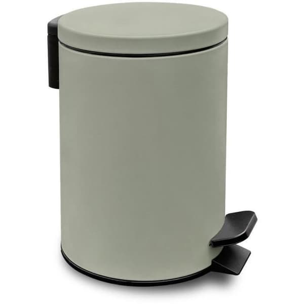 Avfallsbehållare för badrum - TODAY - UTILITY - 3 L - Ø 17 xx H 25 cm - Polypropylen - Mjukgrön