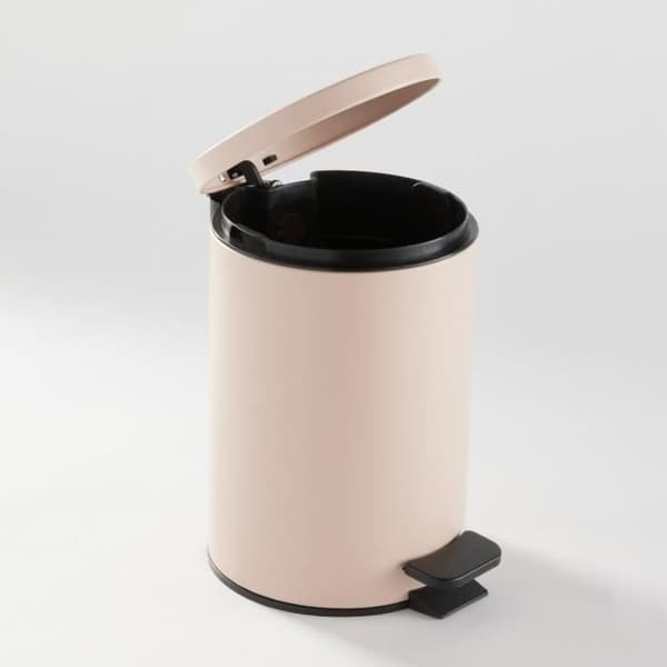 Badeværelsesspand - TODAY - UTILITY - 3 L - Ø 17 xx H 25 cm - Polypropylen - Mørk pink