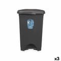 Miniatyrbild 1 av 4: Pedalhink Antracitgrå Plast 50 L (3 antal)