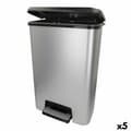 Miniatyrbild 1 av 7: Soptunna Curver Grå Plast 50 L (5 antal)