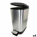 Miniatyrbild 1 av 7: Soptunna Curver Grå Plast 25 L (4 antal)