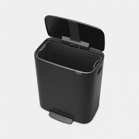 BRABANTIA Pedalbehållare Bo - 60 L - Matt Svart