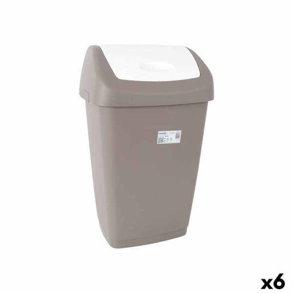 Roskasanko Tontarelli Aurora Harmaa 55 L (6 osaa)