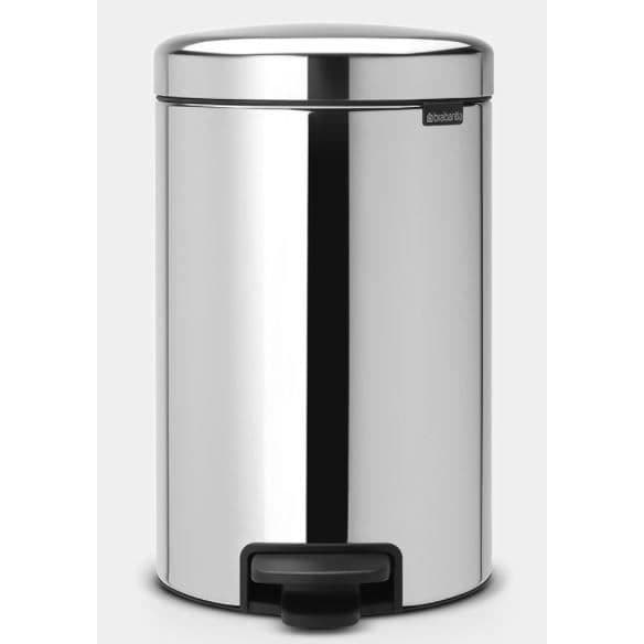 BRABANTIA NewIcon Pedalbehållare - 12L - Blankt stål