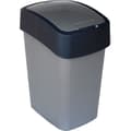 Miniatyrbild 1 av 2: Flip Bin i polypropen 25L silver och antracit