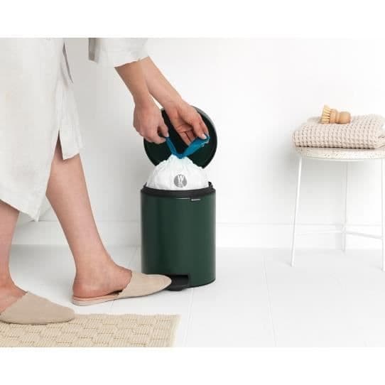 Pedalbehållare - BRABANTIA - 304002 - Furugrön - 3L - Soft Close