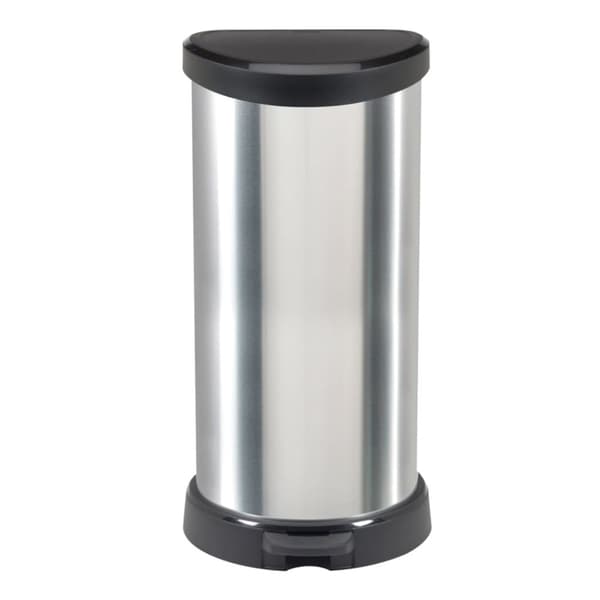 Curver Pedalhink Deco D-formad 40L silver