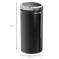 Miniatyrbild 3 av 10: Rootz 42L Sensor Trash Can - Automatisk avfallsbink - Kökshink - Infraröd öppning - Rostfri - Ø30,5 x 68 cm