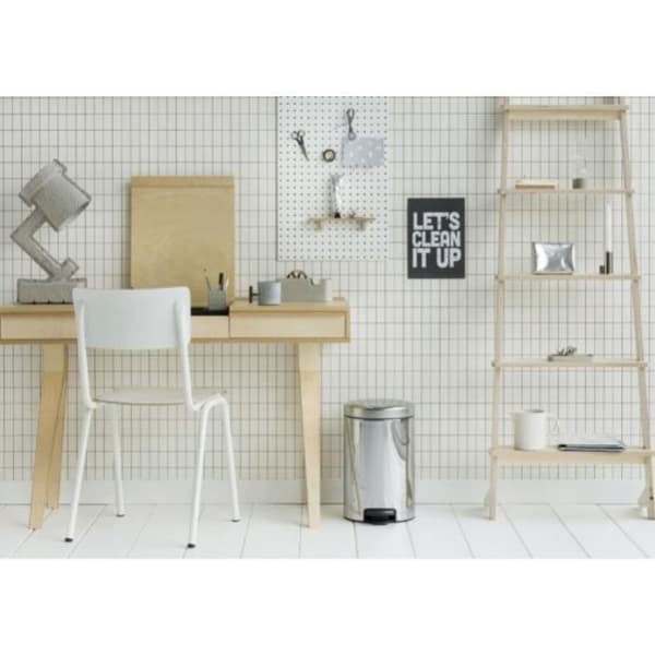 BRABANTIA NewIcon Pedalbehållare - 12L - Blankt stål