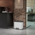 Miniatyrbild 1 av 2: Hailo Pedalhink Oko Trio Plus storlek L 3x9 L vit 0633-230
