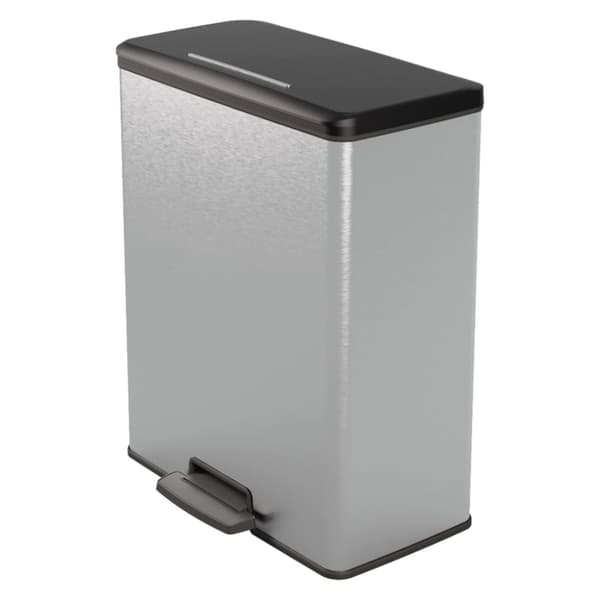 Curver Pedalhink Deco rektangulär 65L silver