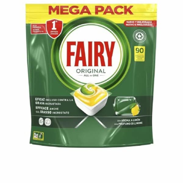 Opvaskemaskine tabletter Fairy Original 90 Kapsler