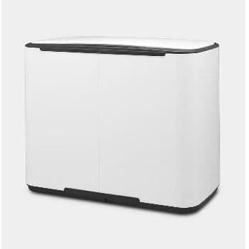 BRABANTIA Pedalbehållare Bo -11 + 23 L - Vit
