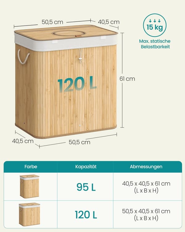 Talletusastia - 120 litraa - reikä ja kansi