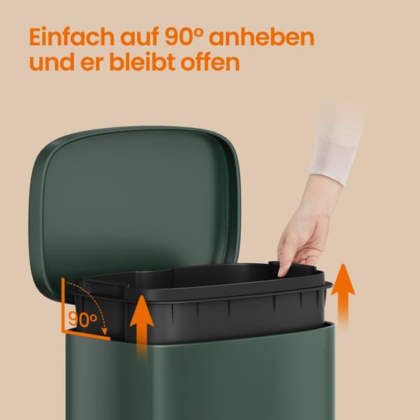 Kök Prullen Bin - 30 liter - pedal hink