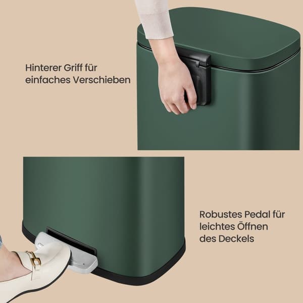 Kök Prullen Bin - 30 liter - pedal hink