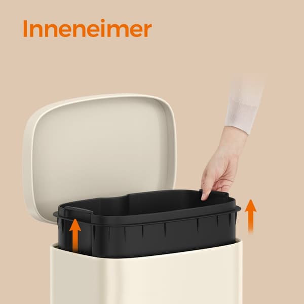 Kök Prullen Bin - 30 liter - pedal hink