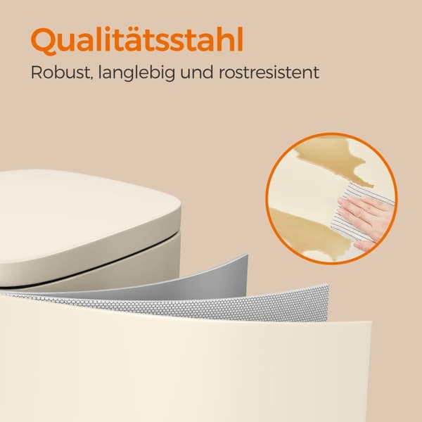 Kök Prullen Bin - 30 liter - pedal hink