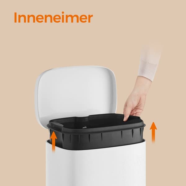 Kök Prullen Bin - 30 liter - pedal hink