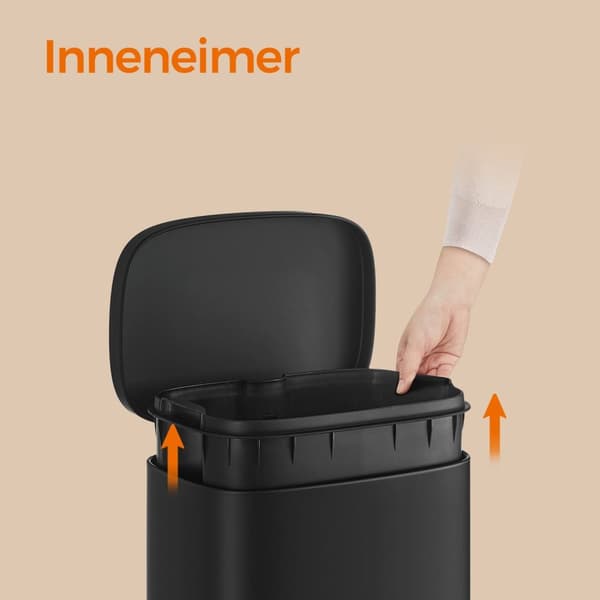 Køkken Prullen Bin - 30 liter - Pedalspand