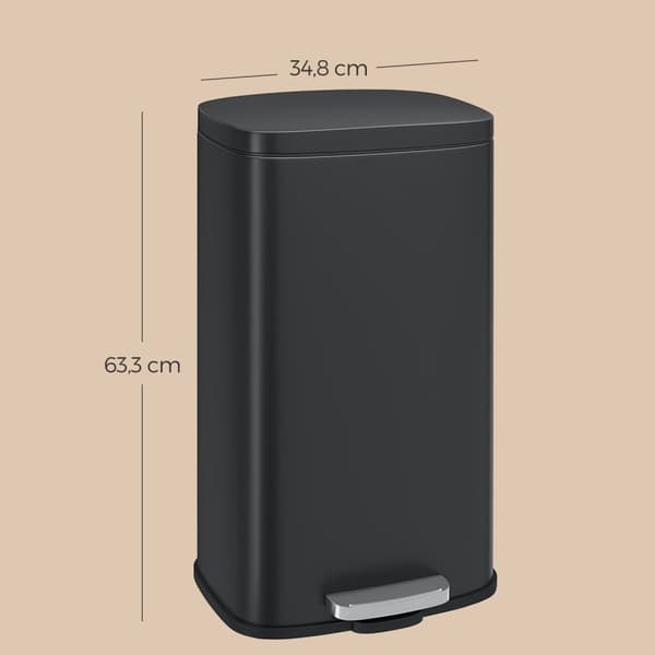 Køkken Prullen Bin - 30 liter - Pedalspand