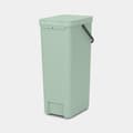 Miniatyrbild 3 av 4: BRABANTIA Avfallskärl Sort &amp; Go 40 L - Jadegrön