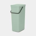 Miniatyrbild 1 av 4: BRABANTIA Avfallskärl Sort &amp; Go 40 L - Jadegrön