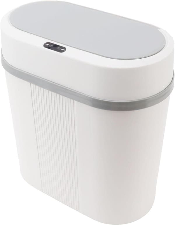 OBOSOE 12L Smart soptunna med rörelsesensor, batteridrivna automatiska soptunna för kök, badrum, sovrum, hem