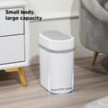 Miniatyrbillede 9 af 10: OBOSOE 12L Smart skraldespand med bevægelsessensor, batteridrevet automatisk skraldespand til køkken, badeværelse, soveværelse, hjem