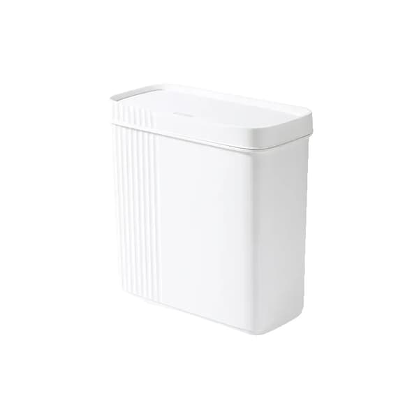 Tryk Type Affaldsspand, Rustfrit Stål, Miljøvenlig, Pladsbesparende,A, 9L