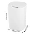 Miniatyrbild 2 av 2: Smart Sensor Soptunna, Handsfree Drift, Luktkontroll,12L, VIT