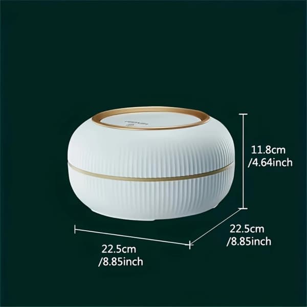 Dobbeltstørrelse Affaldskurv, Lugtforseglet Design, Flip-Låg,3L