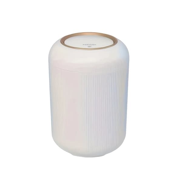 Dobbeltstørrelse Affaldskurv, Lugtforseglet Design, Flip-Låg,9.5L
