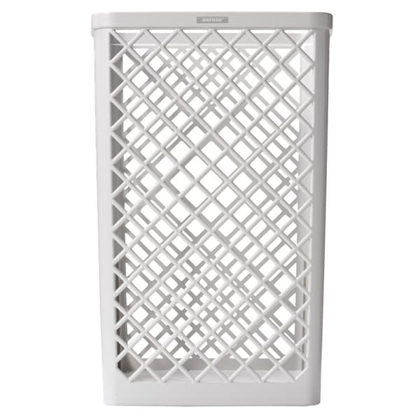 Katrin avfallsbehållare - genombruten 40 l vit