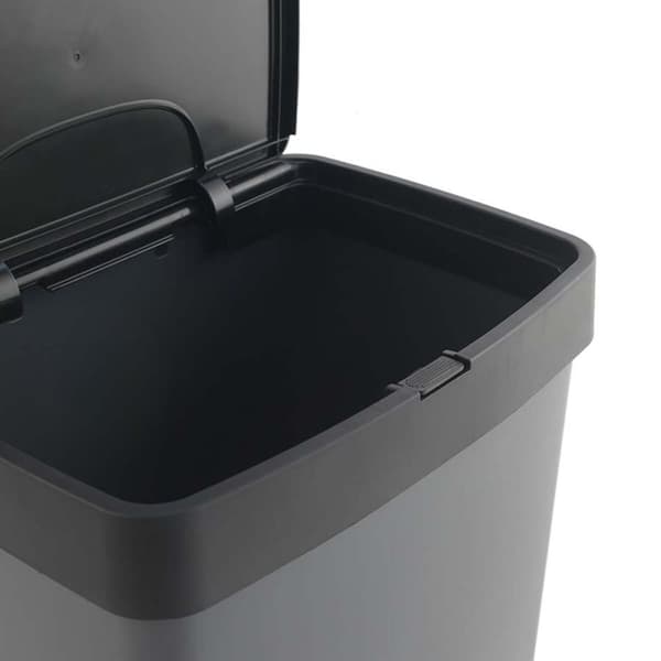 Avfallsbehållare Återvinning SP Berner Antracitgrå 10 L 30 L x 2 Plast 3 Fack (1 antal)