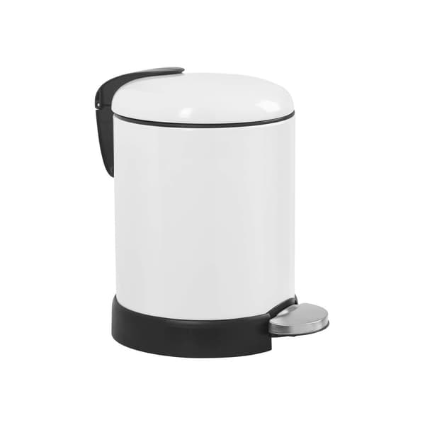 Pedal Bin valkoinen