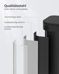 Miniatyrbild 4 av 7: Köksavfallsbehållare, 20 liters avfallsbehållare med plast