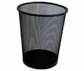 Miniatyrbillede 2 af 2: Metalspand 15l sort rund net F