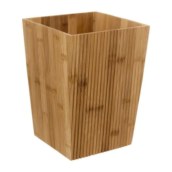 Badrumssoptunna "Okänt land" 6L Beige
